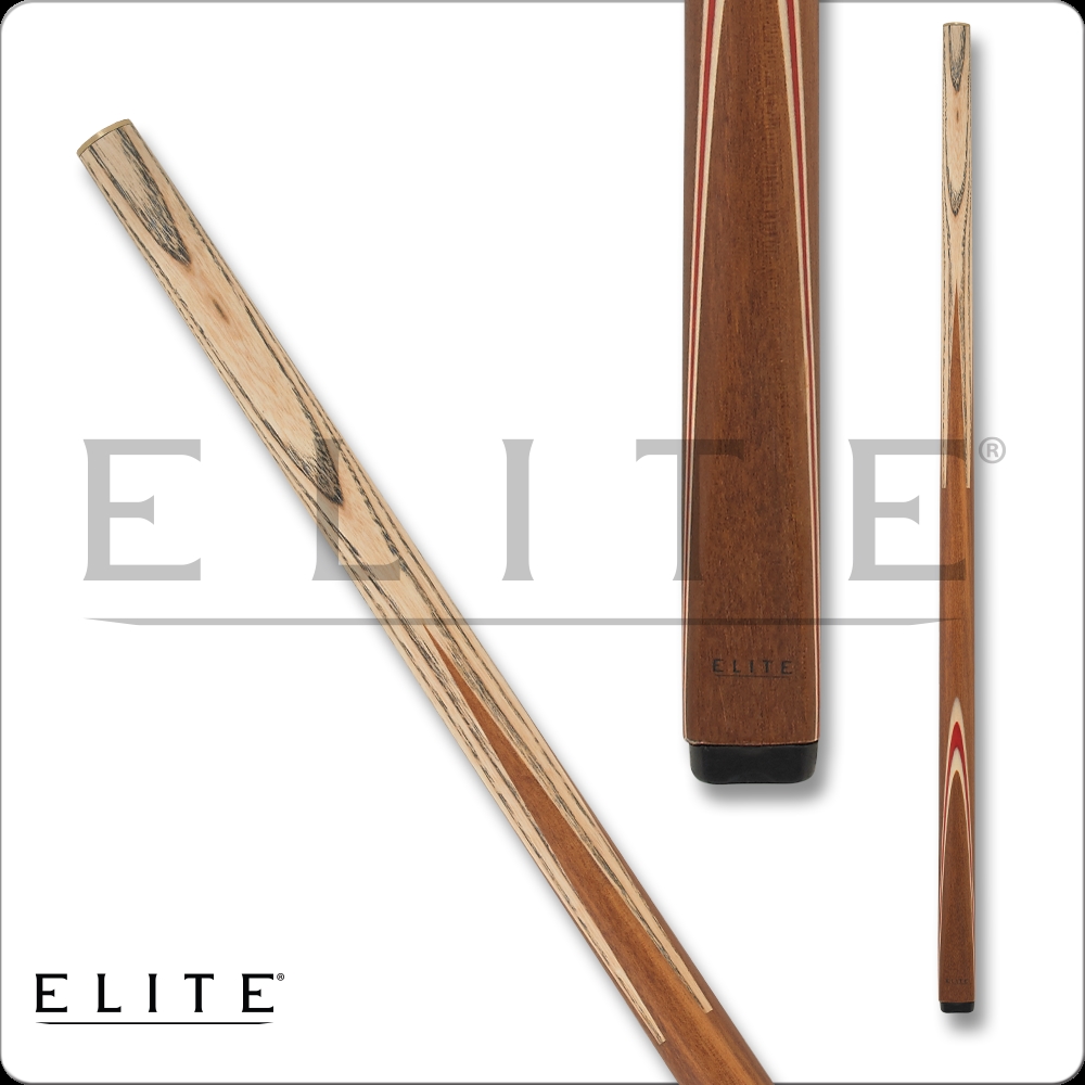 International ELSNK03-20 20 oz Elite Snooker Cue, Cherry Stain & Red Handle
