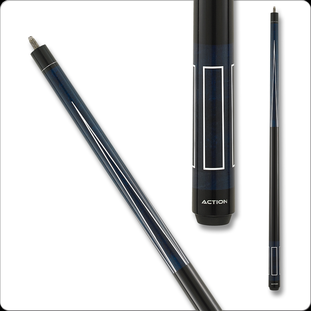 International VAL23 19 19 oz Action Value Cue with White Frame, Blue