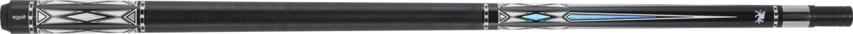 GR40 21 21 oz Black Griffin Cue with Reflective Diamond