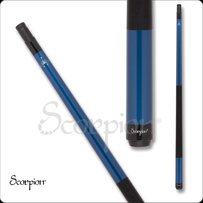 International SW01 21 21 oz Scorpion Cue - Metallic Blue
