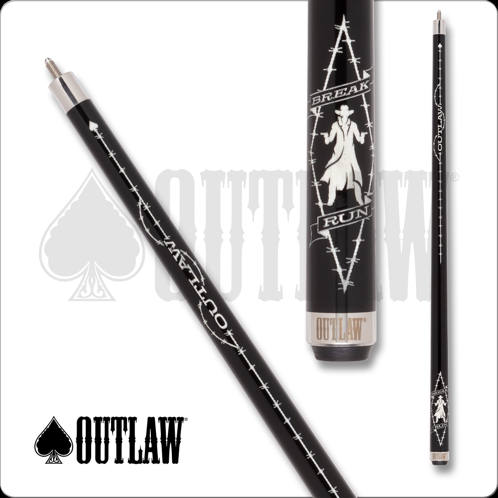 International OLBK05-19 19 oz Outlaw Thunder Cue, Cowboy