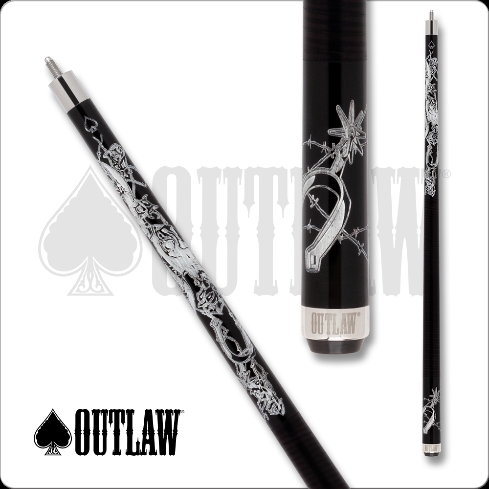 International OL62-21 21 oz Outlaw Thunder Cue, Spur