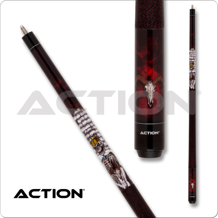 ADV121 21 21 oz Action Adventure Cue - Skeleton King