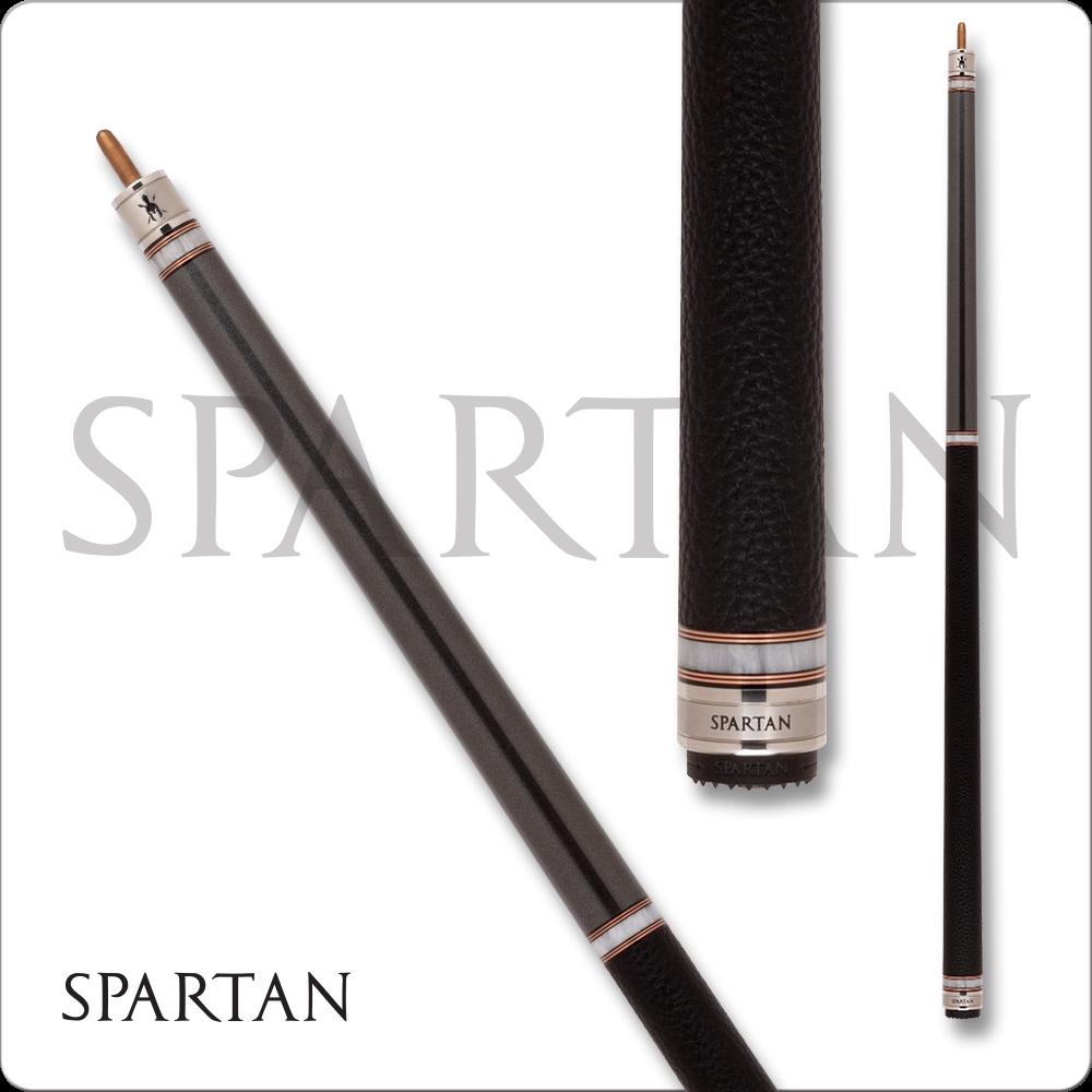 International SPR13 Wrap Butt Only Metallic Cue, Gray with Rose Gold