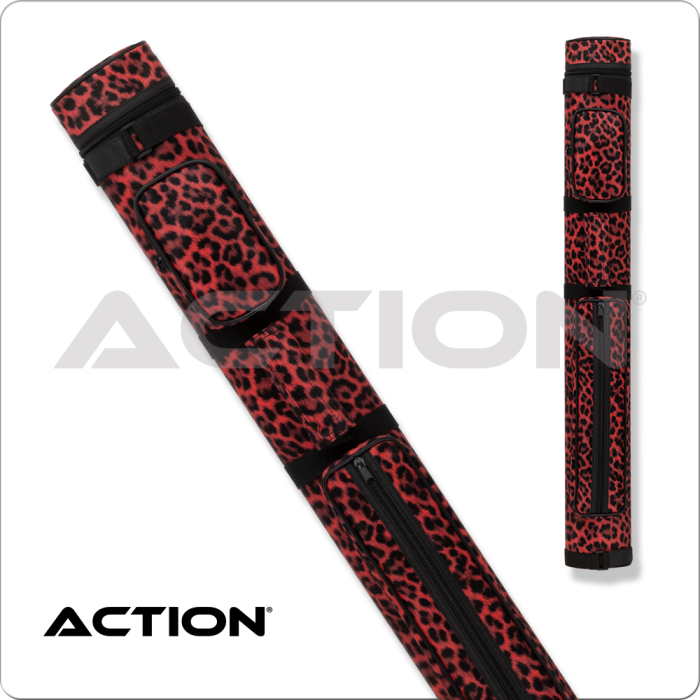 International ACPS22 RED Action Print 2 x 2 Hard Case, Red