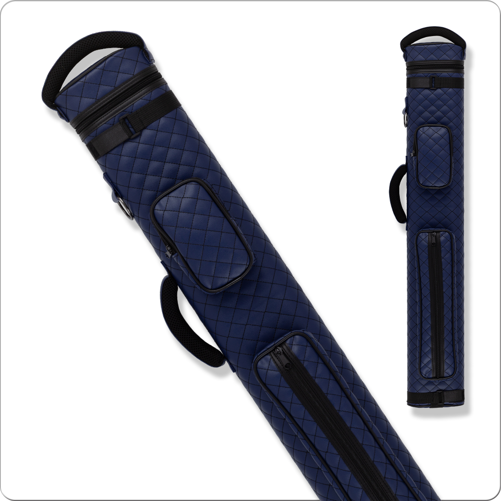 International ACVA24 BLBK 2 Butts x 4 Shafts Action Vanity Hard Case - Blue & Black