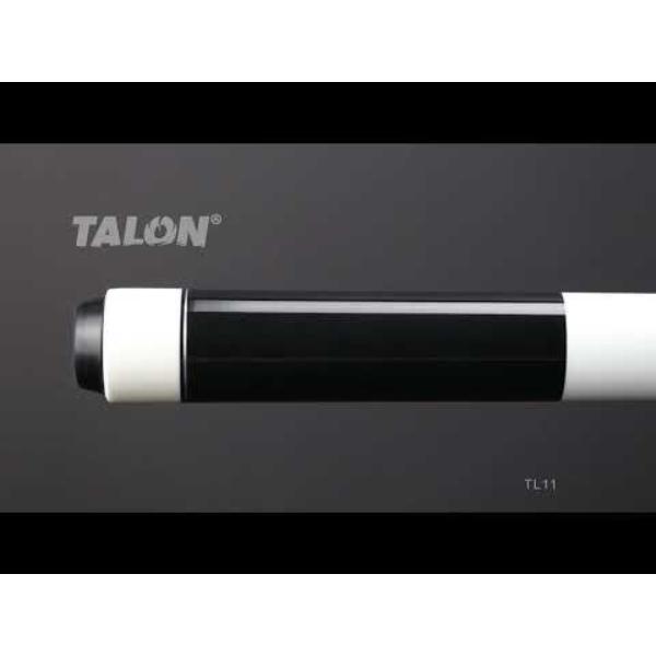 International TL11 19 Talon Starter Pool Cue - Black with White, 19 oz