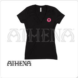 TSATH02 2X-Large Athena Pink Wings T-Shirt - 2XL