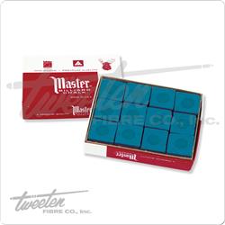 Picture of Billiards Accessories CHM12 SKY BLUE Master Chalk - Sky Blue&#44; Box of 12
