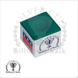 Picture of Billiards Accessories CHS12 TOURN-GRN Silver Cup Chalk - Tournament Green&#44; Box of 12