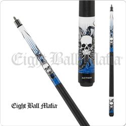EBM17 18.0 18 oz Action Eight Ball Mafia Pool Cue