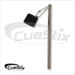 QCHM Silver Metal Action Chalker Pool Cue Accessories - Silver