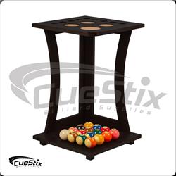 Picture of Billiards Accessories FRD9 CHOCOLATE 9 in. Floor Cue Rack - Chocolate