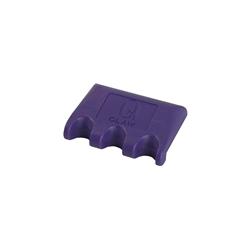 QHQC3 PURPLE Q Claw 3 Cue Holder - Purple