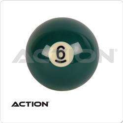 Picture of Billiards Accessories RBDLX 06 Action Deluxe Replacement 6 Billiard Ball