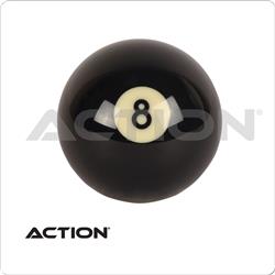 Picture of Billiards Accessories RBDLX 08 Action Deluxe Replacement 8 Billiard Ball