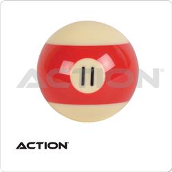 Picture of Billiards Accessories RBDLX 11 Action Deluxe Replacement 11 Billiard Ball