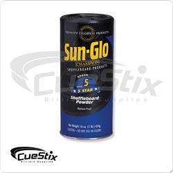 SHBHF5 16 oz Sun-Glo Shuffleboard Powder - Speed 5