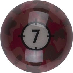 RBCAM 07 2.25 in. Aramith Camoflage Replacement 7 Ball