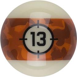 Picture of Aramith Products RBCAM 13 2.25 in. Aramith Camoflage Replacement 13 Ball