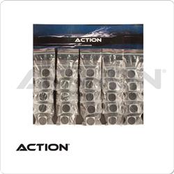 TTSSS25 Action Square Shapper & Scuffer, Silver - Card of 25