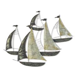 Picture of Eangee Home Design m8100 Group of Five Sailboats