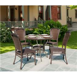 5 Piece Outdoor Garden Patio Dinning Furniture Set -  Gfancy Fixtures, GF4334814