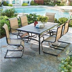 7 Piece Outdoor Dining Patio Furniture Set