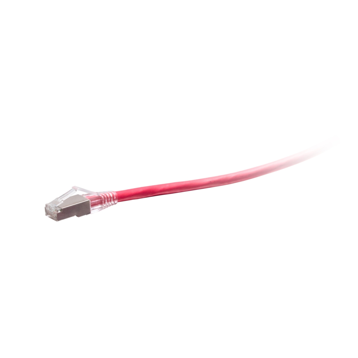 43878 3 ft. TAA-Compliant F-Series Cat6a Snagless Shielded STP Network Cable - Red