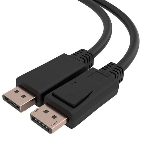 50112 3 ft. Black DisplayPort Cable - TAA