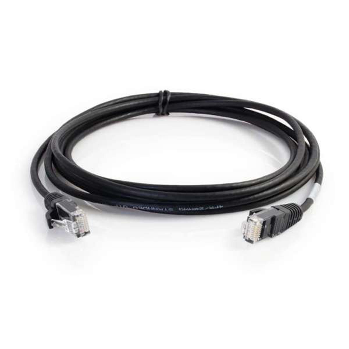 3 ft. Cat6 Snagless Unshielded UTP Slim Ethernet Network Patch Cable, Black