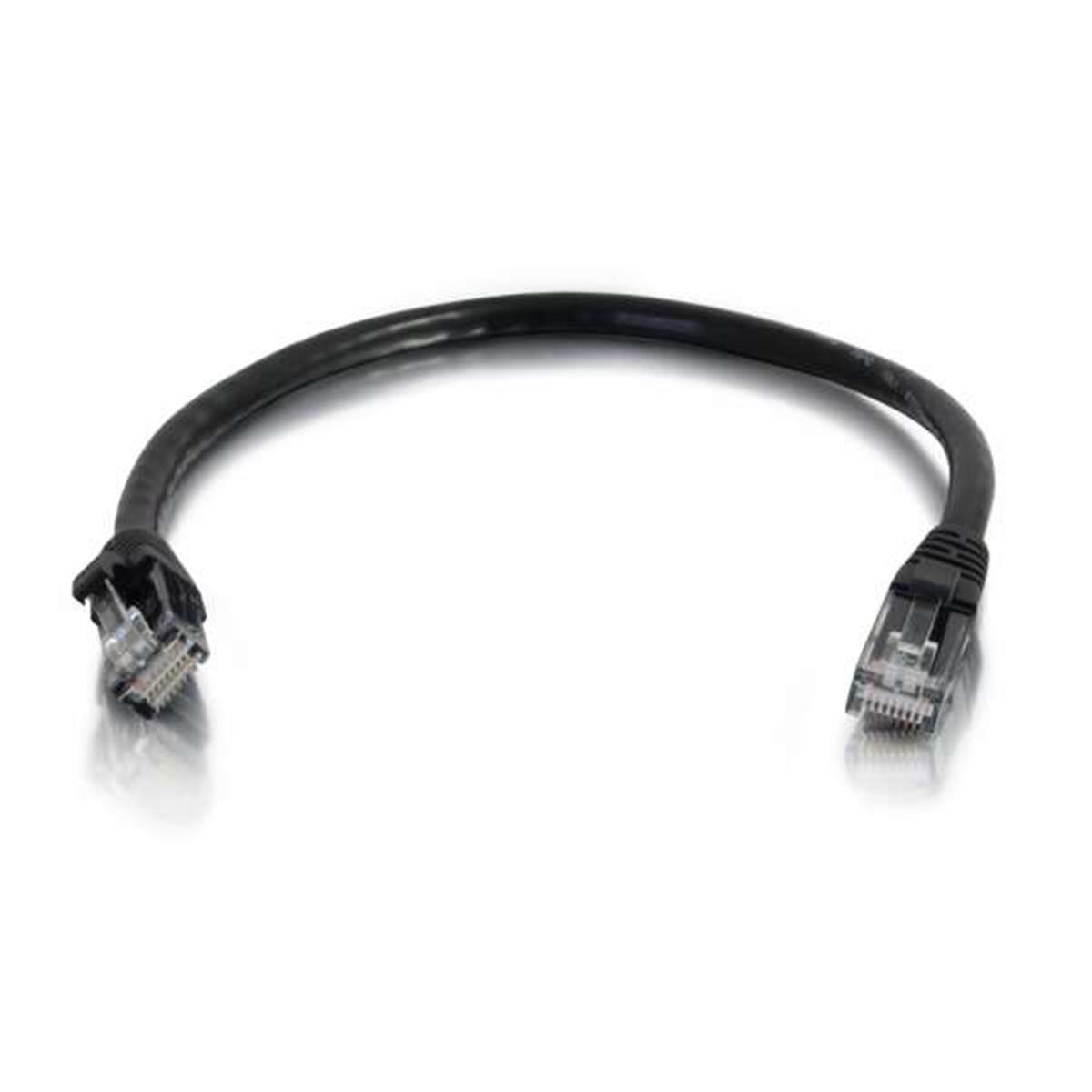 8 ft. Cat6a Snagless Unshielded-UTP Ethernet Network Patch Cable - Black