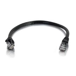2 ft. Cat5e Snagless Unshielded-UTP Ethernet Network Patch Cable - Black