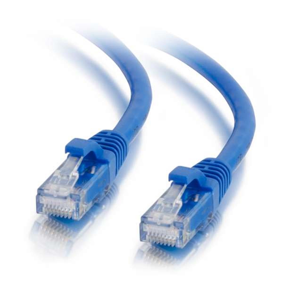 00693 5 ft. Cat6a Snagless Unshielded-UTP Ethernet Network Patch Cable - Blue
