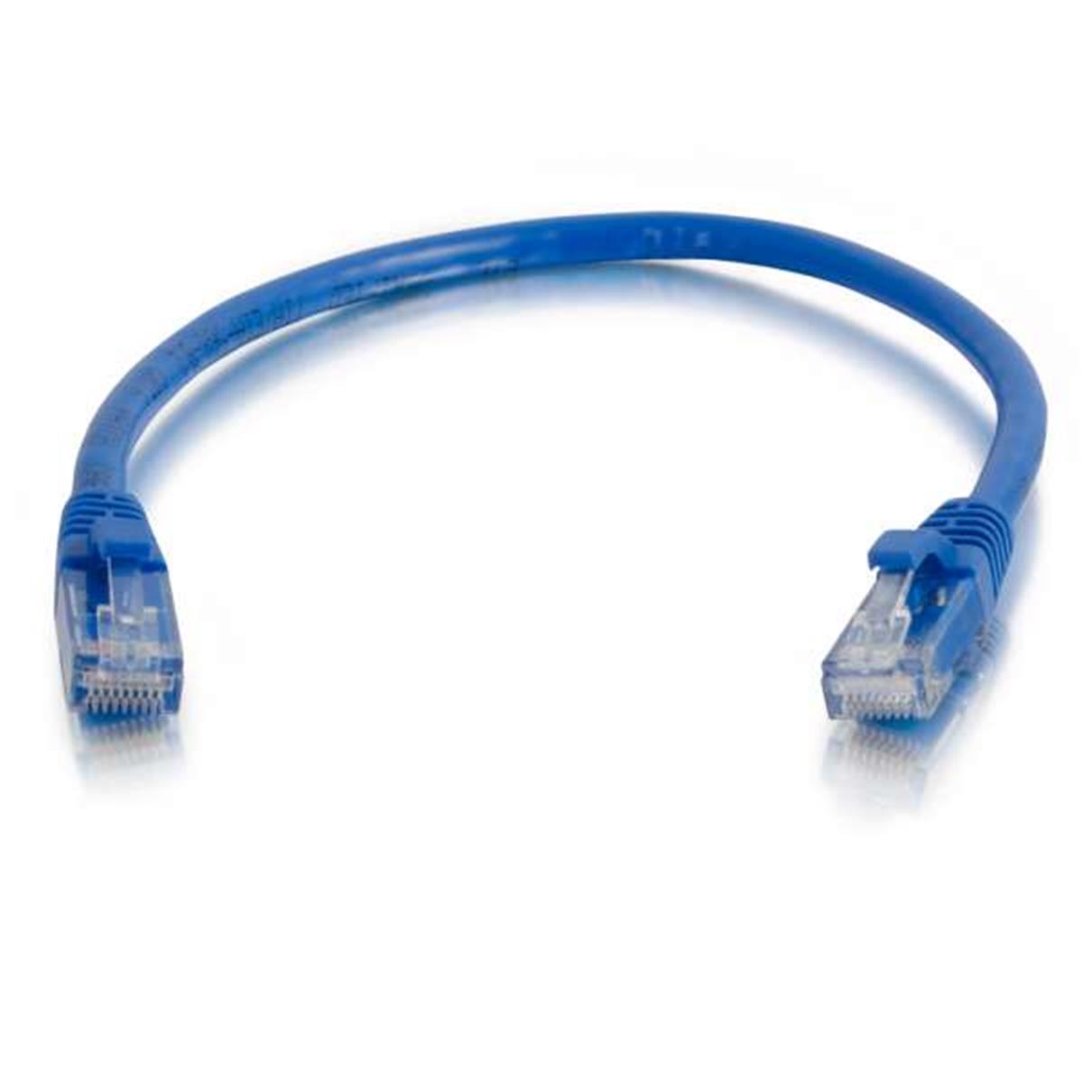 10 ft. Cat6a Snagless Unshielded-UTP Ethernet Network Patch Cable - Blue