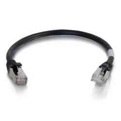 25 ft. Cat6 Snagless Shielded-STP Ethernet Network Patch Cable - Black