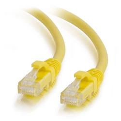 04007 2 ft. Cat6 Snagless Unshielded-UTP Ethernet Network Patch Cable - Yellow