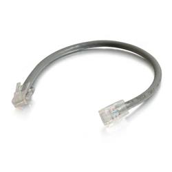 7 ft. Cat6 Non-Booted Unshielded-UTP Ethernet Network Patch Cable - Gray
