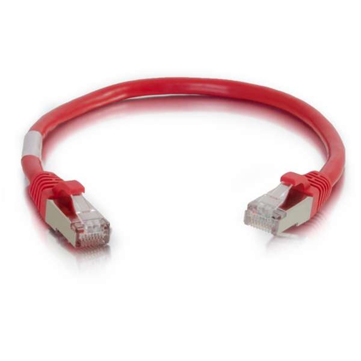25 ft. Cat6 Snagless Shielded-STP Ethernet Network Patch Cable - Red