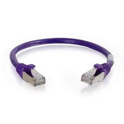 6 ft. Cat6 Snagless Shielded-STP Ethernet Network Patch Cable - Purple