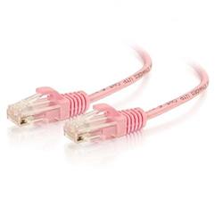 1192 5 ft. Cat6 Snagless Unshielded Slim Ethernet Network Patch Cable - Pink