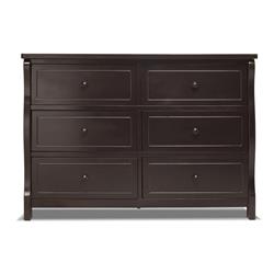 1160-E Princeton Elite Double Dresser, Espresso -  Sorelle