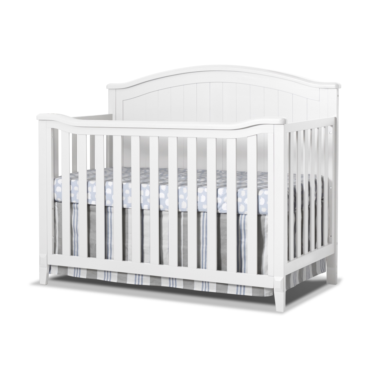 815-W Fairview 4-in-1 Convertible Crib, White -  Sorelle Furniture