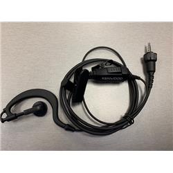 C-Ring Earpiece with PTT & Microphone