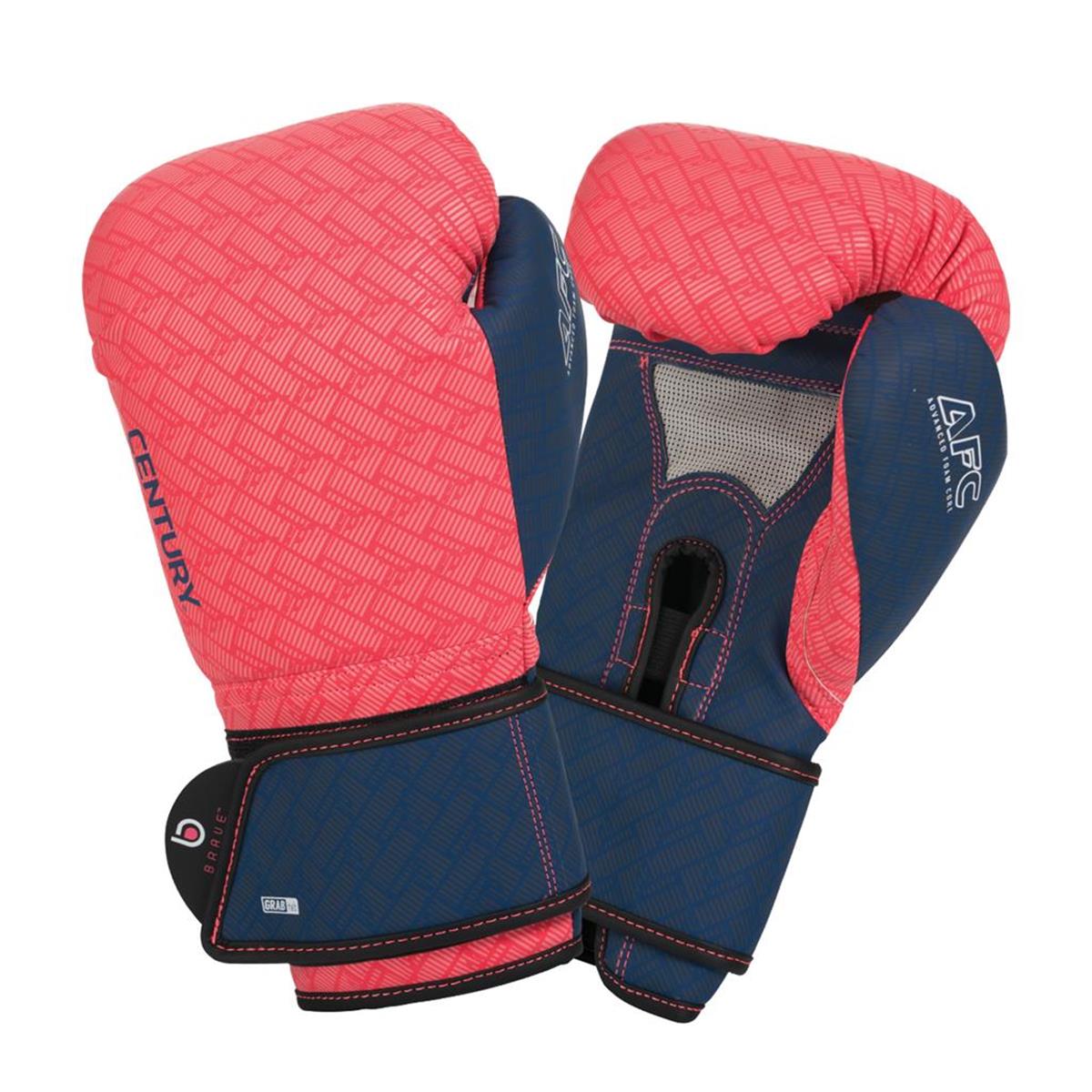 Picture of Century 1473016P-926710 10 oz Brave Womens Boxing Gloves&#44; Coral & Navy