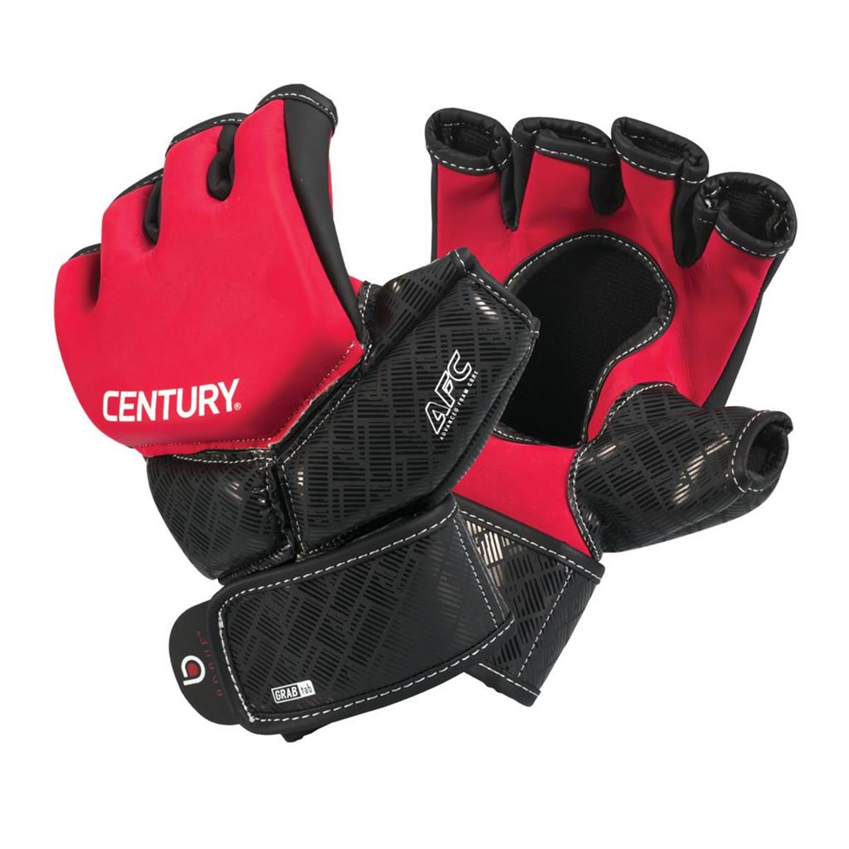 Picture of Century 1473135P-910250 Mens MMA Competition Glove&#44; Red & Black - Small & Medium