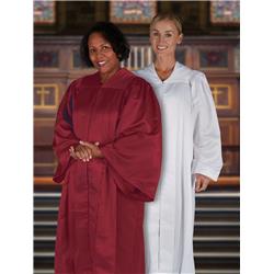 Picture of CBCS YC595BLKJR Womens Cambridge Classic Choir Gown&#44; Black - Junior