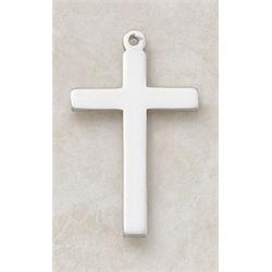 Picture of CB Catholic SS235NC Sterling Silver Cross with 24 in. Chain