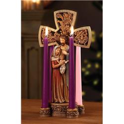 Picture of Christian Brands B4131 14 in. Holy Family Advent Wreath