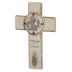 D1357 7.5 in. Dia Confirmed In Christ Wall Cross